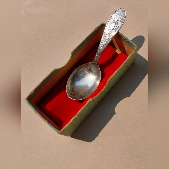 Silver Sterling Baby Spoon - Picture 2 of 15